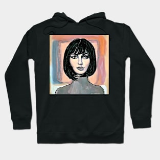 painterly  Kim Hoodie